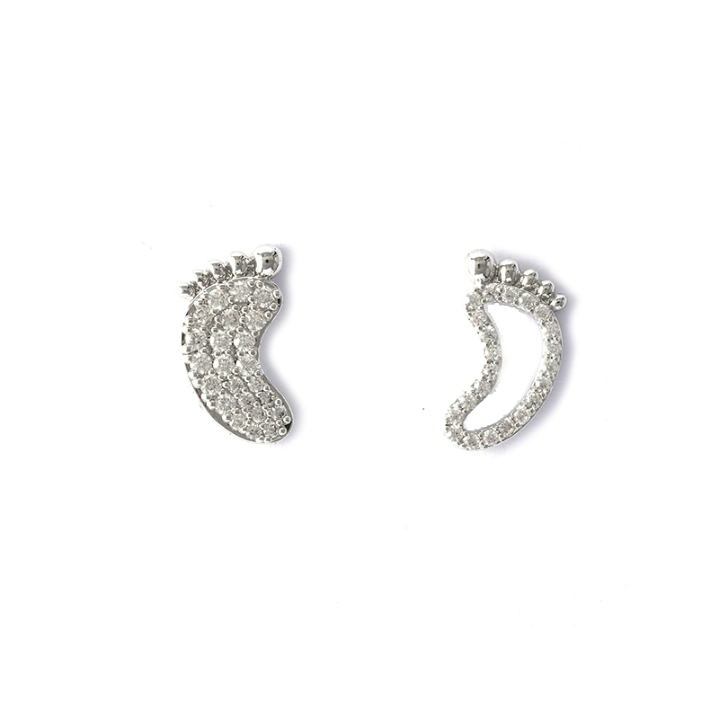 Vorrätige Footprint-Ohrringe
