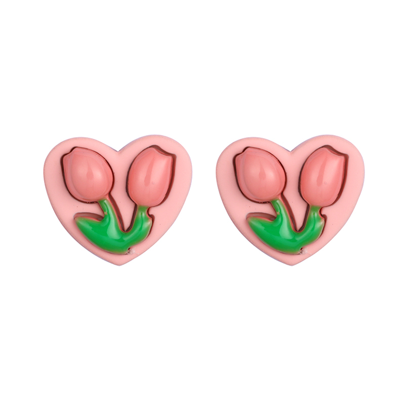  Mehrfarbige Blumen-Ohrringe 0,5–1,0 $