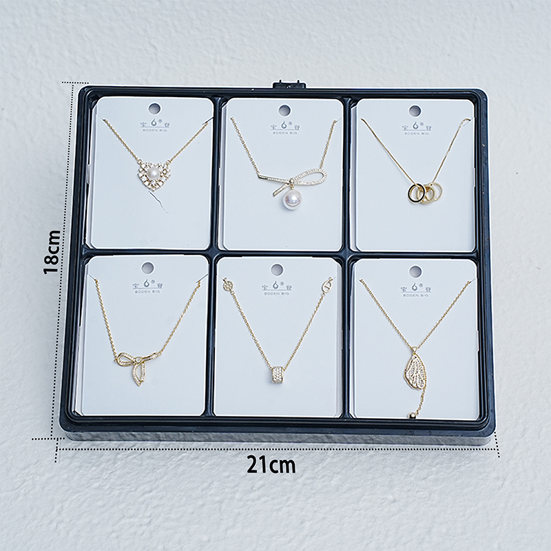 Halskette im Verpackungskarton Großhandel BN008-3X2