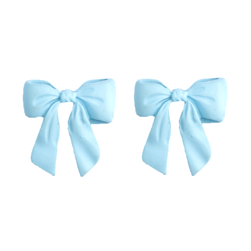 Ohrringe mit blauer Schleife: 0,5–1,0 $
