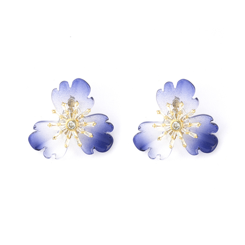 Mehrfarbige Blumen-Ohrringe2,8–3,3 $