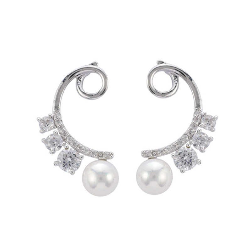 Auf Lager: Basic-Perlen-Cz-Ohrringe 1,73–2,33 $