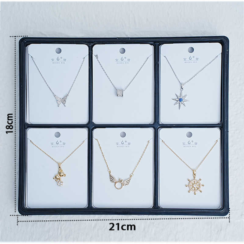 Halskette im Verpackungskarton Großhandel BN005-3X2