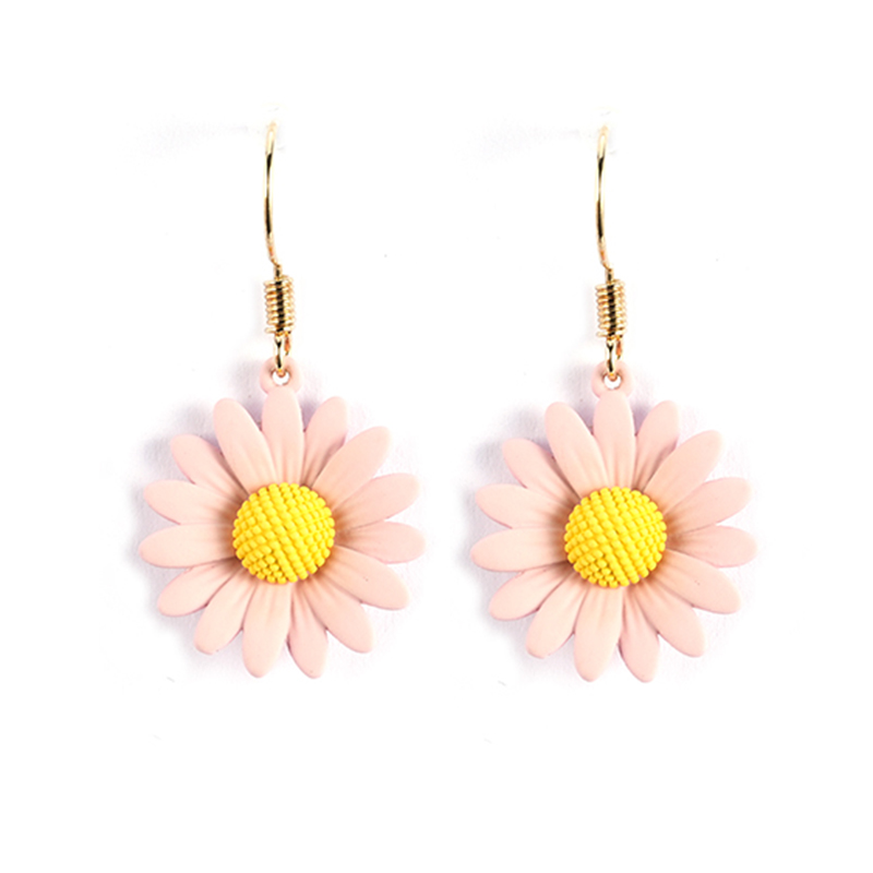 Vorrätige Chrysanthemen-Ohrringe 1,5–2,0 $