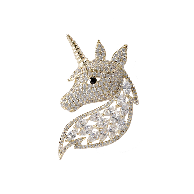 Einhorn-Brosche 4,7–5,2 $